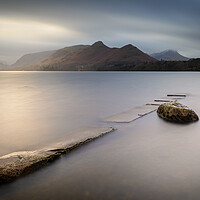 Buy canvas prints of Isthmus Bay On Derwentwater Lake District  by Phil Durkin DPAGB BPE4