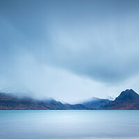 Buy canvas prints of The Cuillin mountain range on the Isle Of Skye Scotland by Phil Durkin DPAGB BPE4