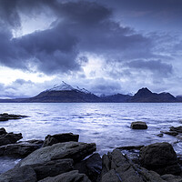 Buy canvas prints of The Cuillin Mountains Isle Of Skye Scotland by Phil Durkin DPAGB BPE4