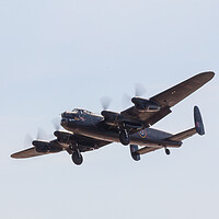 Buy canvas prints of Avro Lancaster Bomber by Phil Durkin DPAGB BPE4