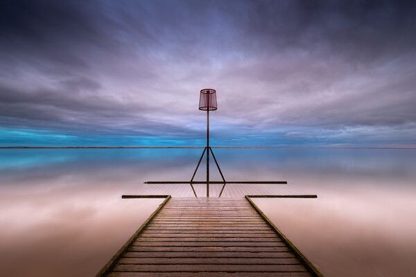 Lytham St Annes Jetty Picture Board by Phil Durkin DPAGB BPE4