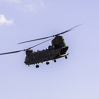 Buy canvas prints of Boeing Chinook HC6A Helicopter  by Phil Durkin DPAGB BPE4