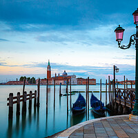 Buy canvas prints of Venice Sunrise with San Giorgio Maggiore Church by Phil Durkin DPAGB BPE4