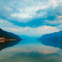 Buy canvas prints of Serene Waters of Lake Como by Phil Durkin DPAGB BPE4