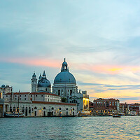 Buy canvas prints of Grand Canal At Sunset by Phil Durkin DPAGB BPE4