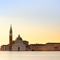 Buy canvas prints of Church of San Giorgio Maggiore Sunrise by Phil Durkin DPAGB BPE4