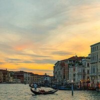 Buy canvas prints of The Grand Canal Venice   by Phil Durkin DPAGB BPE4