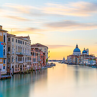 Buy canvas prints of Serene Sunrise Over Venice's Grand Canal by Phil Durkin DPAGB BPE4