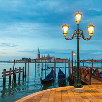 Buy canvas prints of Dusk in Venice by Phil Durkin DPAGB BPE4