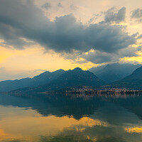 Buy canvas prints of Sublime Sunrise Over Lake Como by Phil Durkin DPAGB BPE4