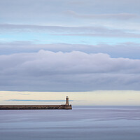 Buy canvas prints of Tynemouth Lighthouse by Phil Durkin DPAGB BPE4