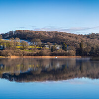 Buy canvas prints of Esthwaite Water In Winter by Phil Durkin DPAGB BPE4
