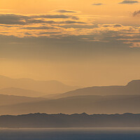 Buy canvas prints of Scottish Mountains In Dawn Light by Phil Durkin DPAGB BPE4
