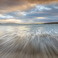 Buy canvas prints of Luskentyre Beach Sunset by Phil Durkin DPAGB BPE4