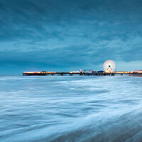 Buy canvas prints of Storm Kathleen At Blackpool by Phil Durkin DPAGB BPE4