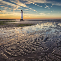 Buy canvas prints of  Perch Rock by Phil Durkin DPAGB BPE4