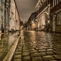 Buy canvas prints of  Wood Street - Bolton Lancashire by Phil Durkin DPAGB BPE4