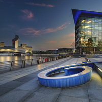 Buy canvas prints of  Twilight At The Quays by Phil Durkin DPAGB BPE4