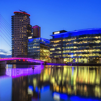 Buy canvas prints of BBC Media City UK by Phil Durkin DPAGB BPE4