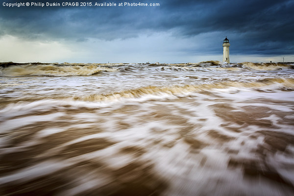 A rush of water - new Brighton Picture Board by Phil Durkin DPAGB BPE4