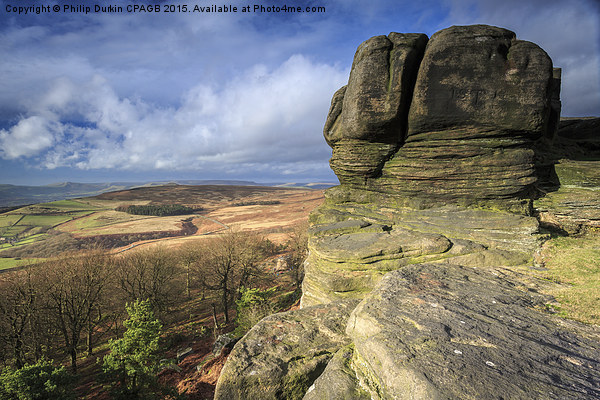 Majestic Stanage Edge Picture Board by Phil Durkin DPAGB BPE4