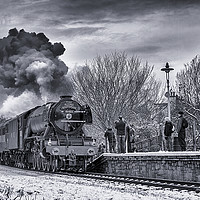 Buy canvas prints of The Flying Scotsman by Phil Durkin DPAGB BPE4