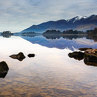 Buy canvas prints of Still Water Over Derwent by Phil Durkin DPAGB BPE4