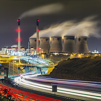 Buy canvas prints of Ferrybridge Power Station by Phil Durkin DPAGB BPE4