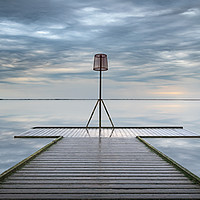 Buy canvas prints of Panoramic Lytham Jetty Cloudscape  by Phil Durkin DPAGB BPE4