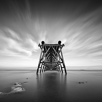 Buy canvas prints of The Majestic Steetley Pier by Phil Durkin DPAGB BPE4