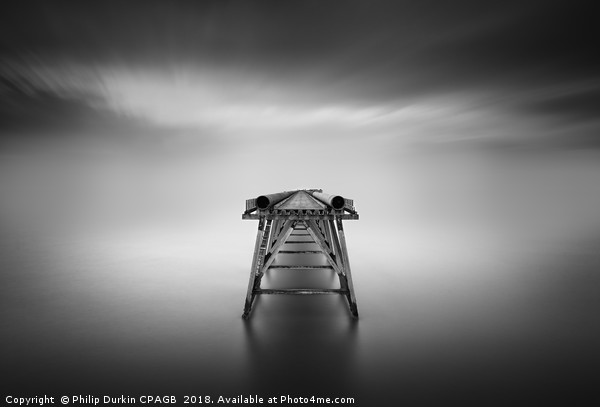 Surreal Steetley Pier Picture Board by Phil Durkin DPAGB BPE4