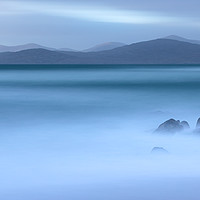 Buy canvas prints of Blue Hour at  Borve - Isle Of Harris & Lewis by Phil Durkin DPAGB BPE4