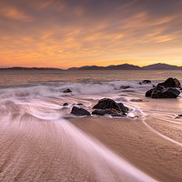 Buy canvas prints of Golden Light at Traigh Bheah - Isle Of Harris by Phil Durkin DPAGB BPE4