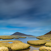 Buy canvas prints of Northton Salt Flats Isle Of Harris Outer Hebrides by Phil Durkin DPAGB BPE4