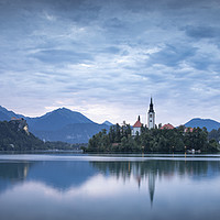 Buy canvas prints of Lake Bled - Slovenia by Phil Durkin DPAGB BPE4