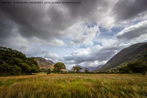Buttermere Lake District National Park Picture Board by Phil Durkin DPAGB BPE4