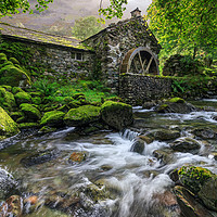 Buy canvas prints of The Old Mill - Borrowdale by Phil Durkin DPAGB BPE4