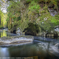 Buy canvas prints of Enchanting Fairy Glen in BetwsyCoed by Phil Durkin DPAGB BPE4