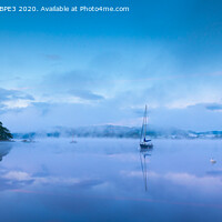Buy canvas prints of Misty Morning On Windermere by Phil Durkin DPAGB BPE4