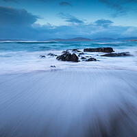 Buy canvas prints of Scotland Seascape In The Blue Hour by Phil Durkin DPAGB BPE3