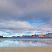 Buy canvas prints of Luskentyre Beach With Reflection by Phil Durkin DPAGB BPE4