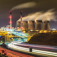 Buy canvas prints of Ferrybridge Power Station by Phil Durkin DPAGB BPE4