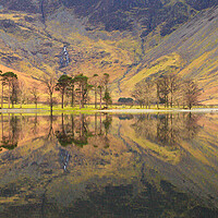 Buy canvas prints of Buttermere Reflections by Phil Durkin DPAGB BPE4