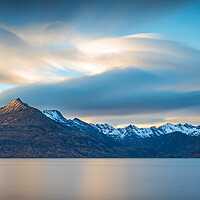 Buy canvas prints of The Cuillin Mountains Ultra Panoramic by Phil Durkin DPAGB BPE4