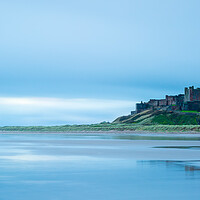 Buy canvas prints of Bamburgh castle Northumberland  by Phil Durkin DPAGB BPE4