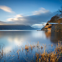 Buy canvas prints of Ullswater Boat House by Phil Durkin DPAGB BPE4