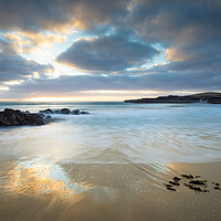 Buy canvas prints of Sunset at Clachtoll Assynt Scottish Highlands by Phil Durkin DPAGB BPE4