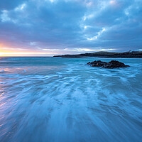 Buy canvas prints of Coastal Blue Hour In The Scottish Highlands by Phil Durkin DPAGB BPE4
