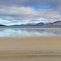 Buy canvas prints of Luskentyre Shoreline Scotland by Phil Durkin DPAGB BPE4