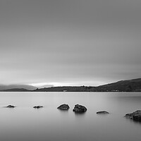 Buy canvas prints of Loch Lomond Mono Moment by Phil Durkin DPAGB BPE4